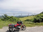 die Brücke von Millau in Südfrankreich