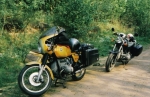1997 im Harz mit T Riedel unterwegs 1