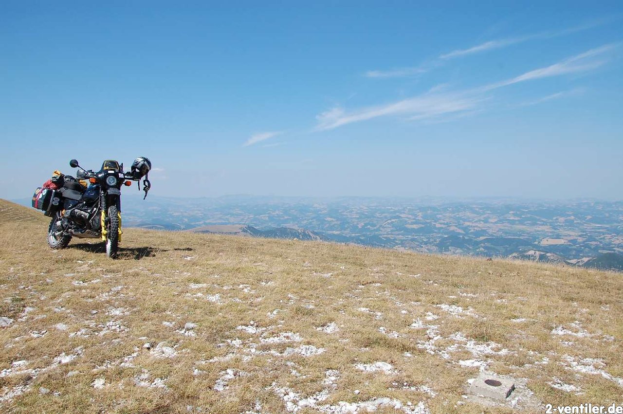 Aussichtspunkt am Monte Nerone